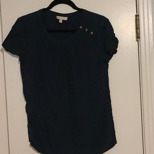 Dark blue blouse